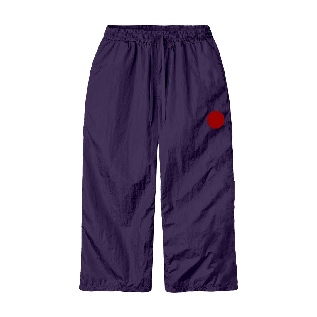 Purple Windbreaker Pants - Oberon Asscher