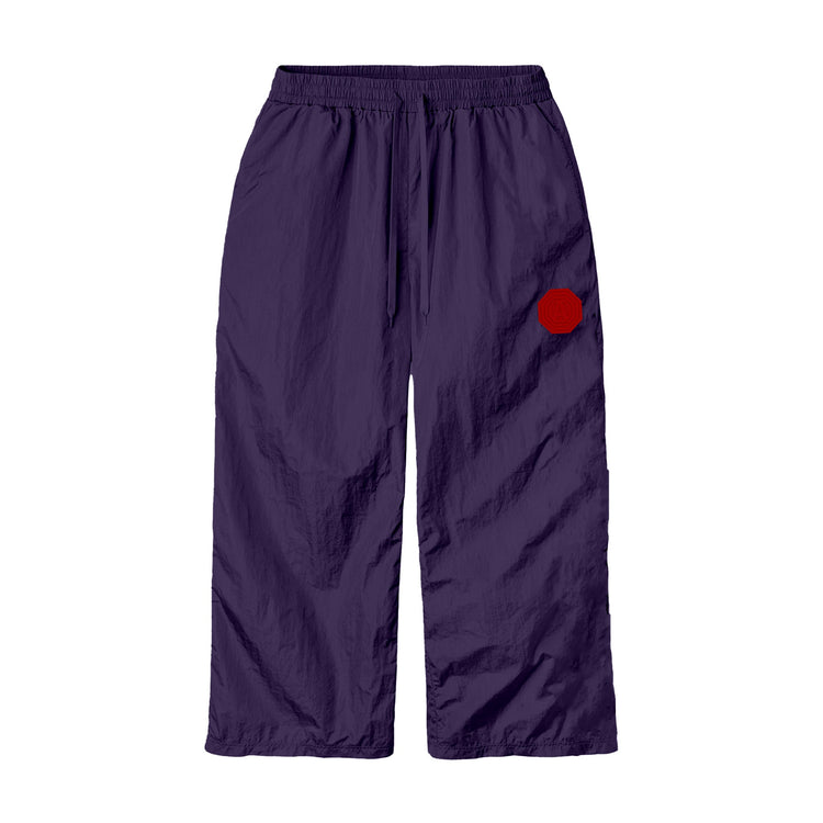 Purple Windbreaker Pants - Oberon Asscher