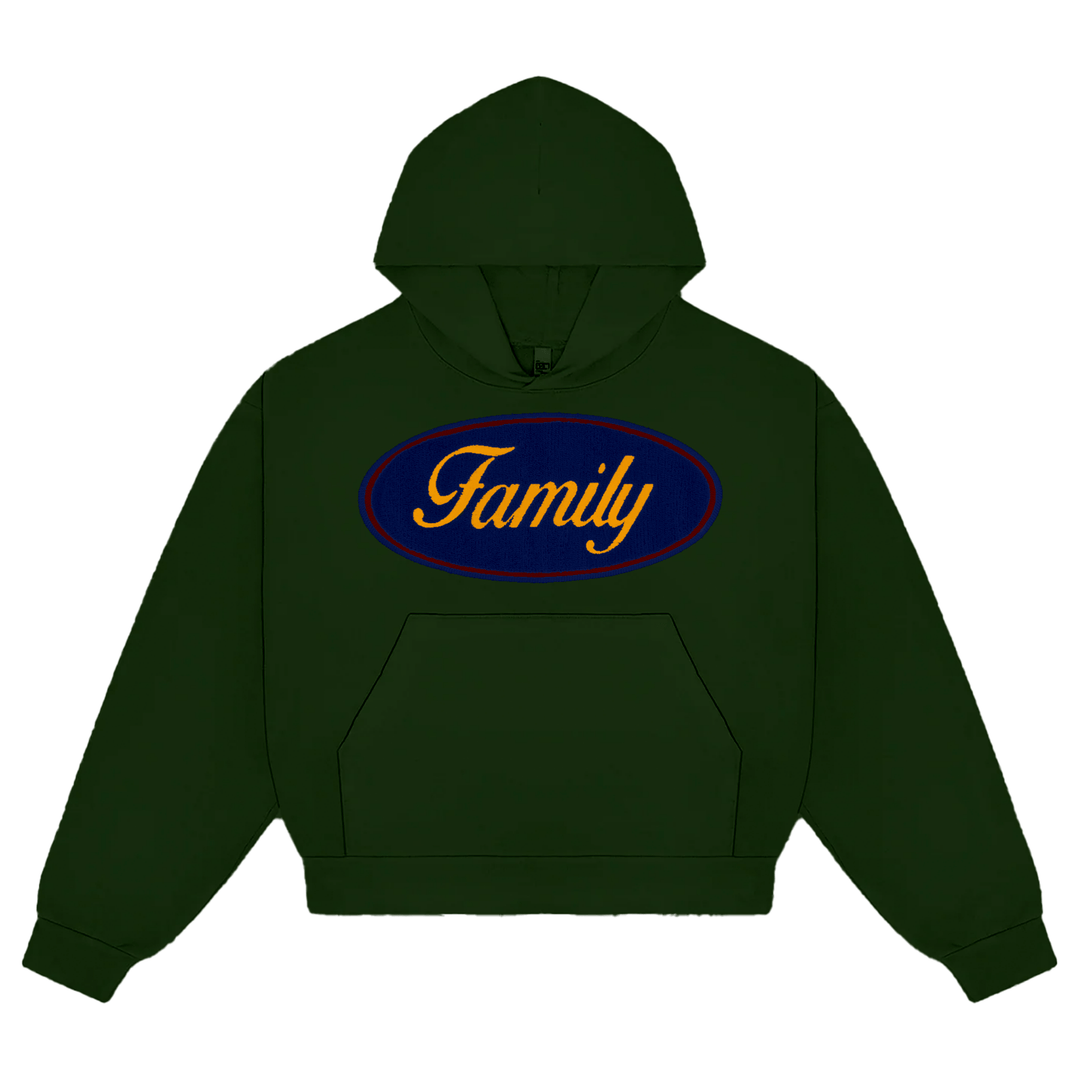 Royal Green Family Hoodie - Oberon Asscher