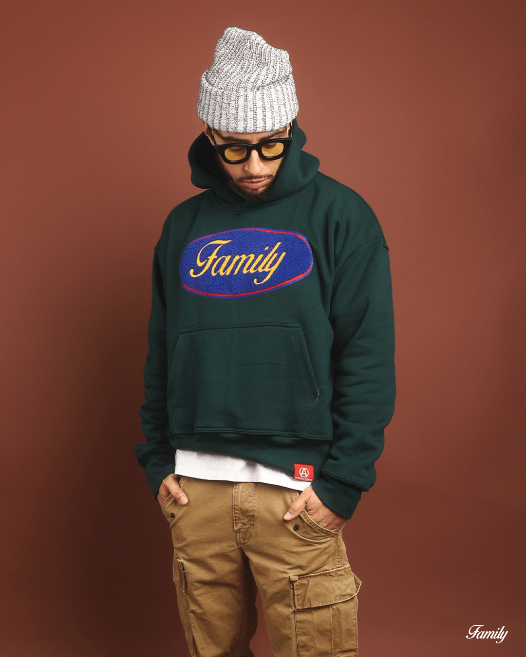 Royal Green Family Hoodie - Oberon Asscher