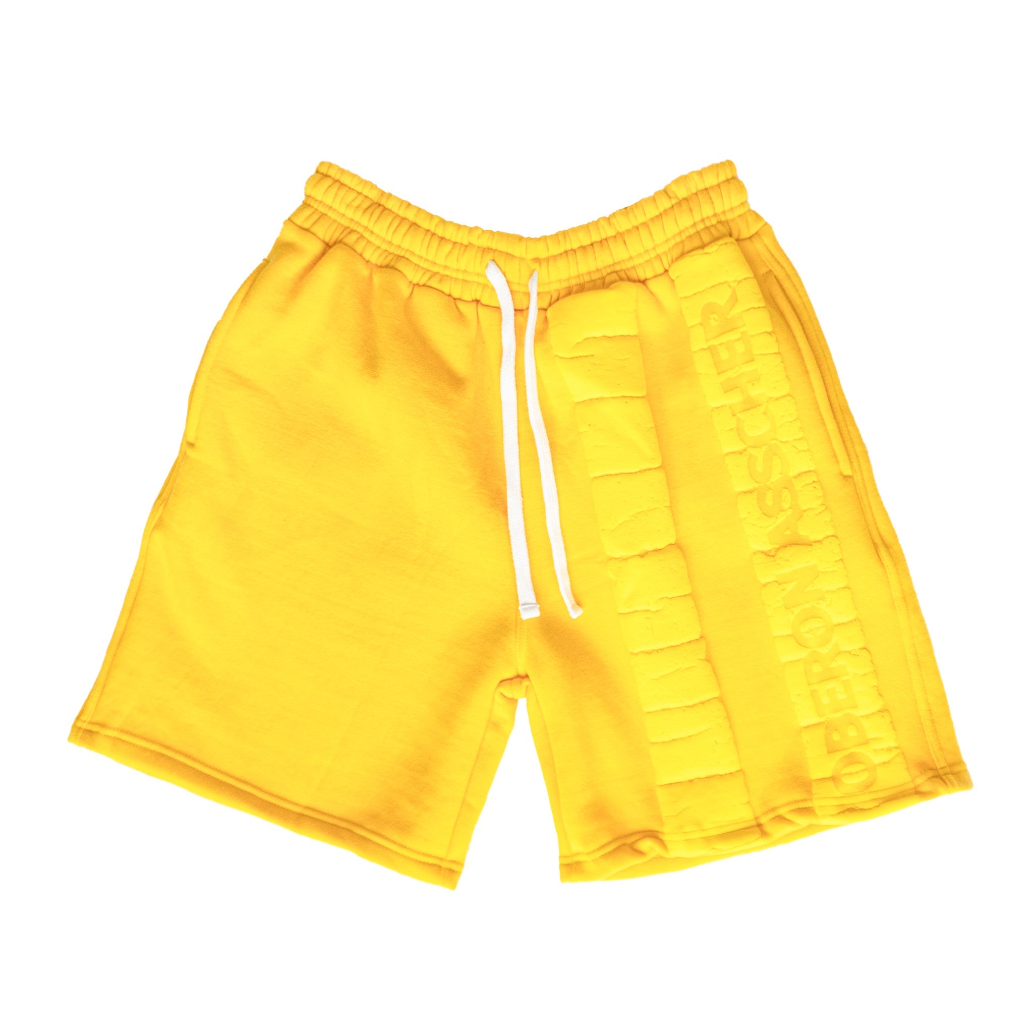 Yellow Street Runners Shorts - Oberon Asscher